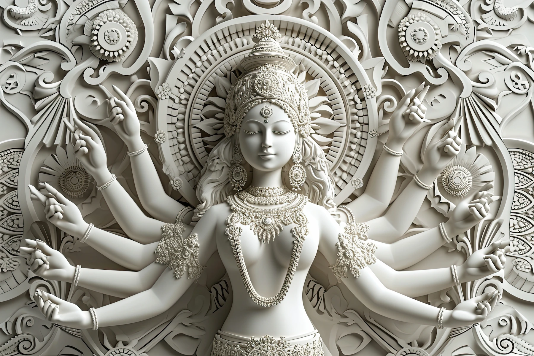 Elegant Marble Sculpture