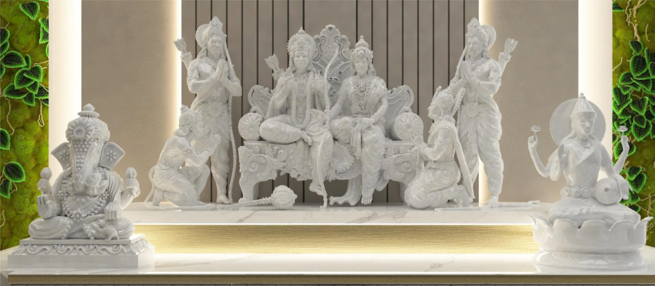 Home Mandir Architect Emerald Hills