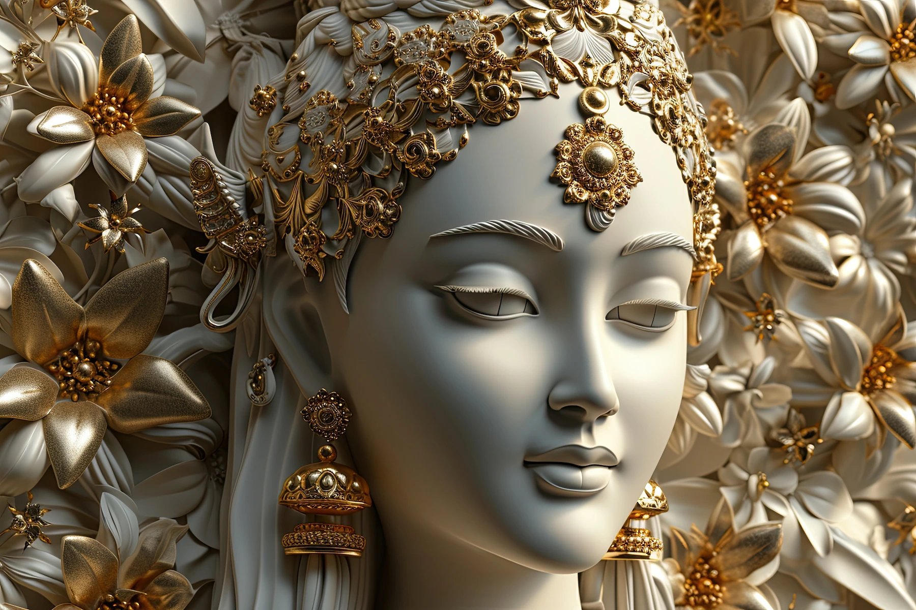 Elegant Marble Sculpture